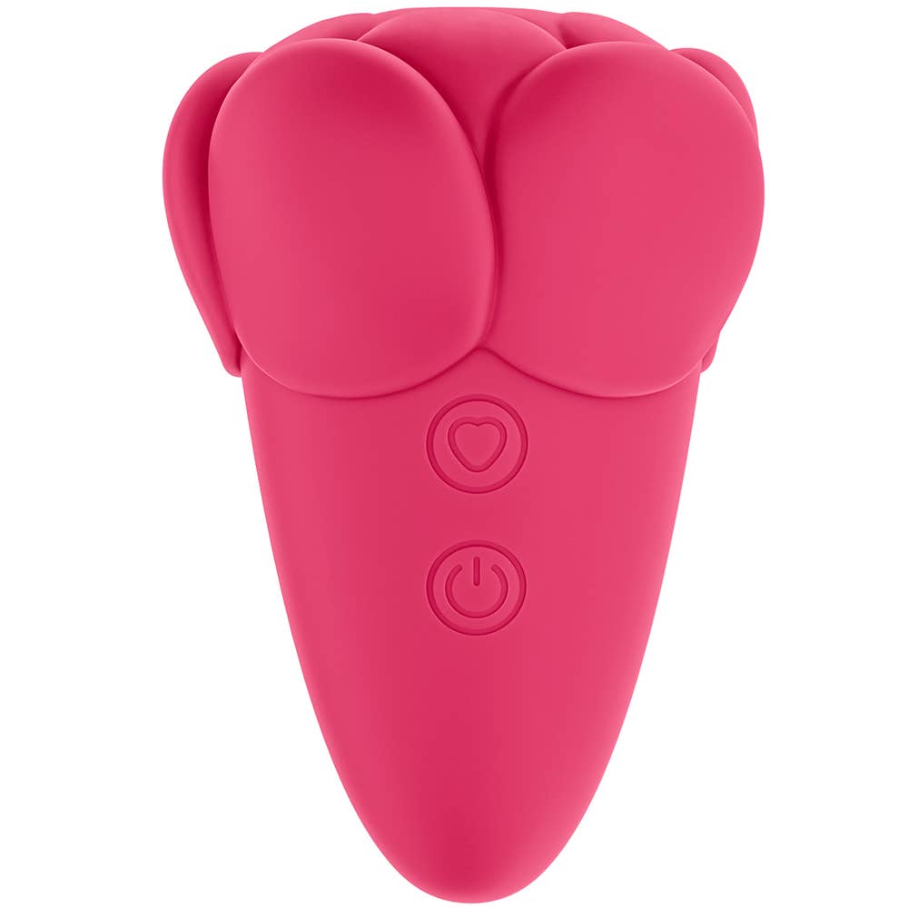 Flicker Rechargeable Vibrator-Rose Red