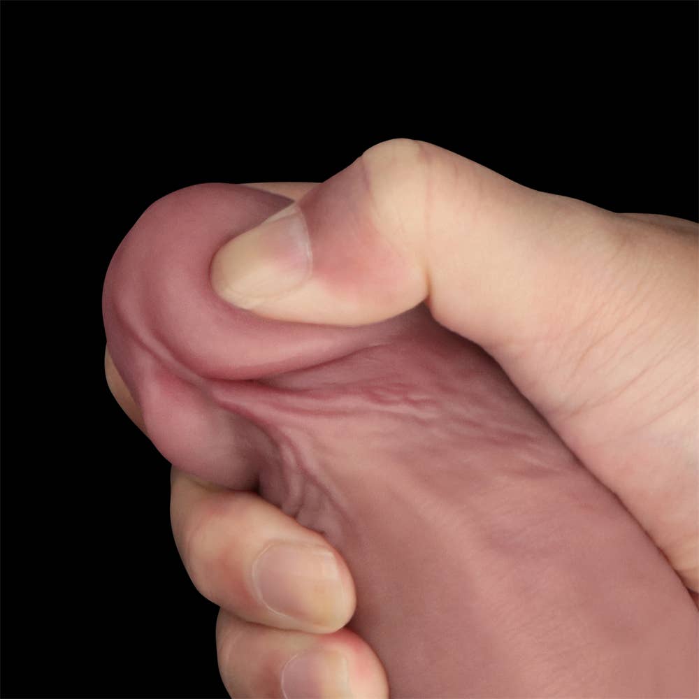 12'' Vibrating Dual Density Power Cock