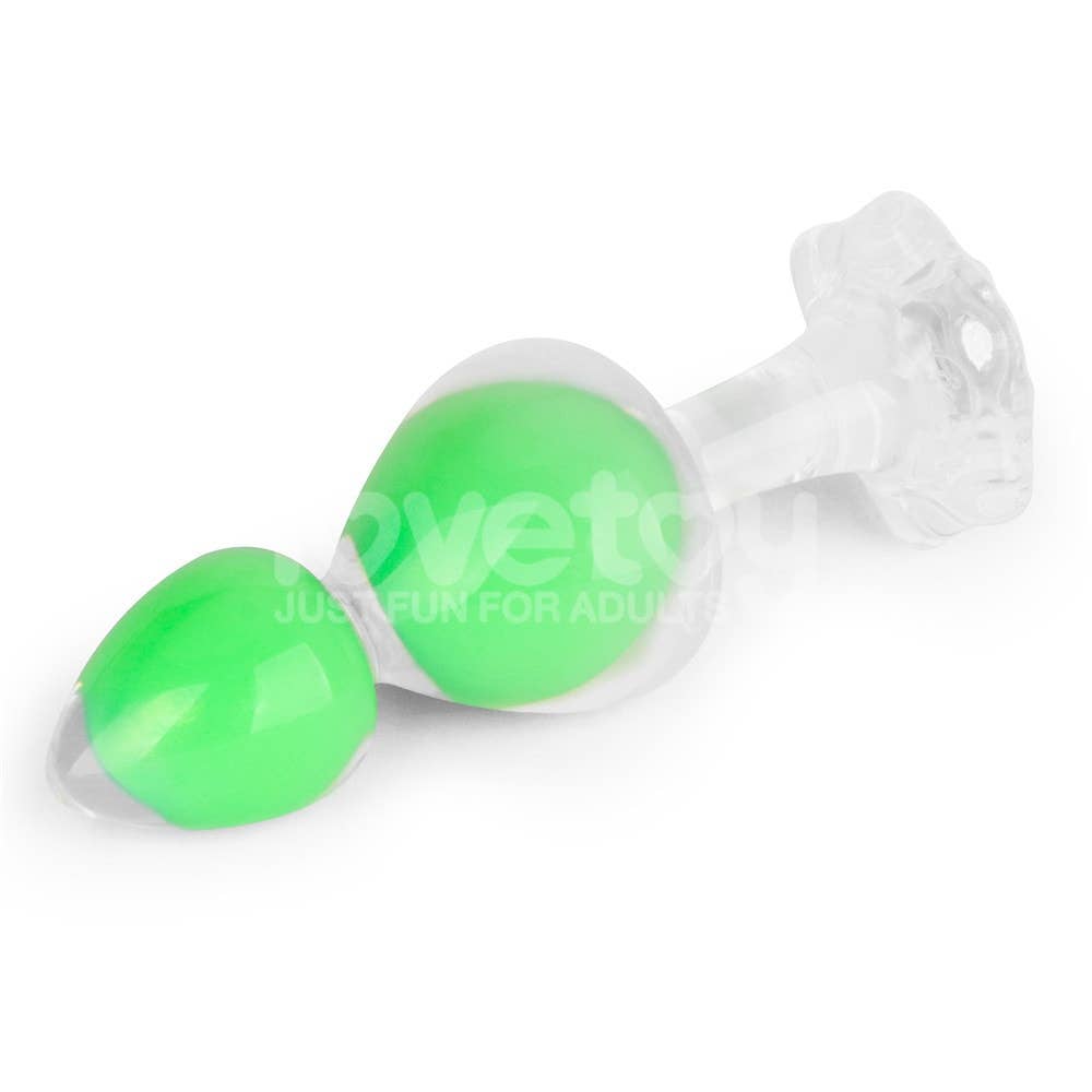 Gemoria Silicone Butt Plug (Glow-In-The-Dark)