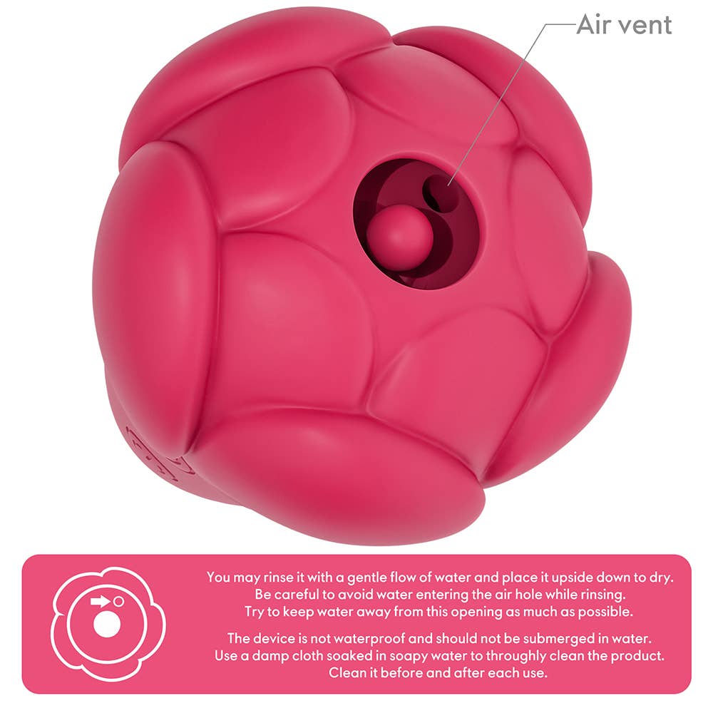 Flicker Rechargeable Vibrator-Rose Red