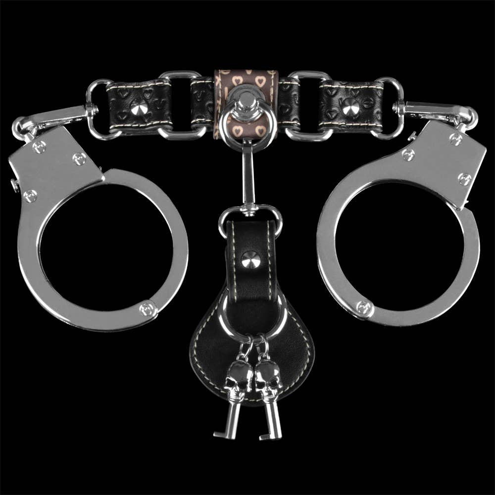 Rebellion Reign Heavy Metal Handcuffs (Silver)