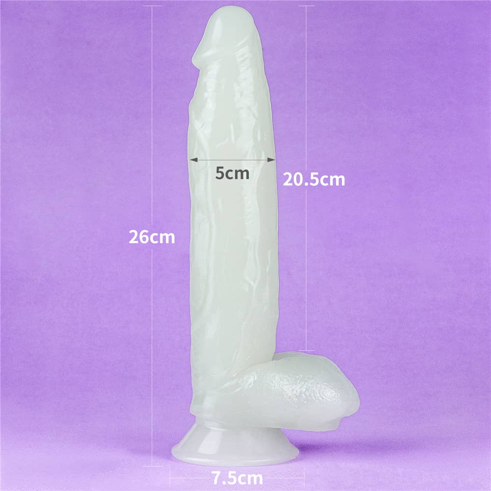 10'' Glow in the Dark Dildo