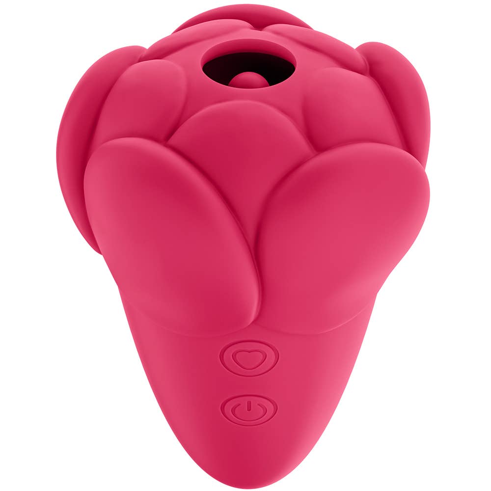 Flicker Rechargeable Vibrator-Rose Red