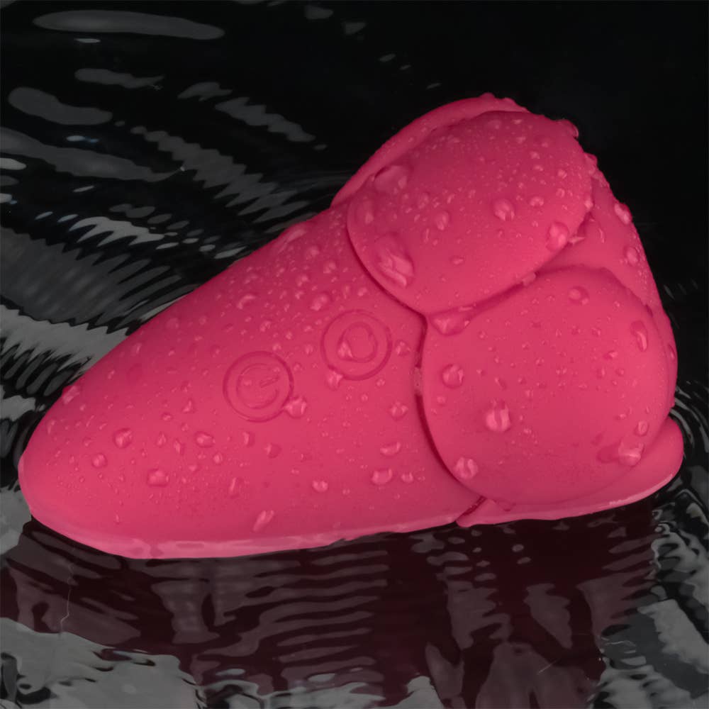 Flicker Rechargeable Vibrator-Rose Red