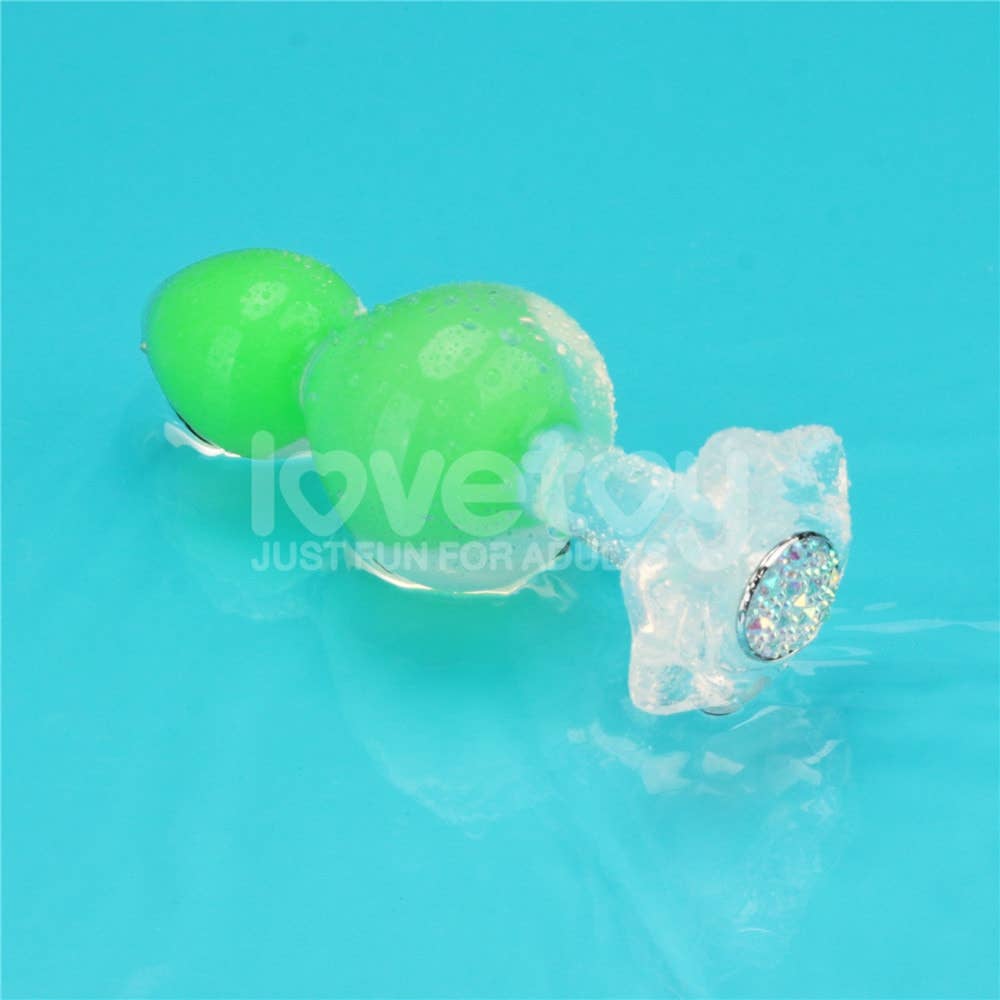 Gemoria Silicone Butt Plug (Glow-In-The-Dark)