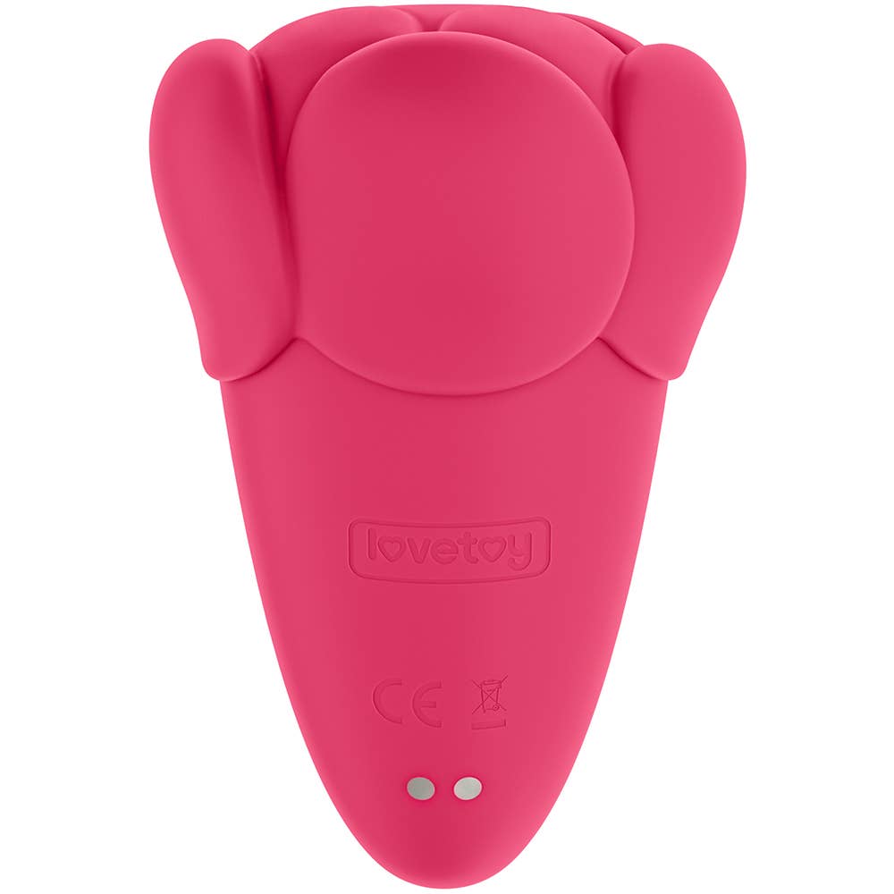 Flicker Rechargeable Vibrator-Rose Red