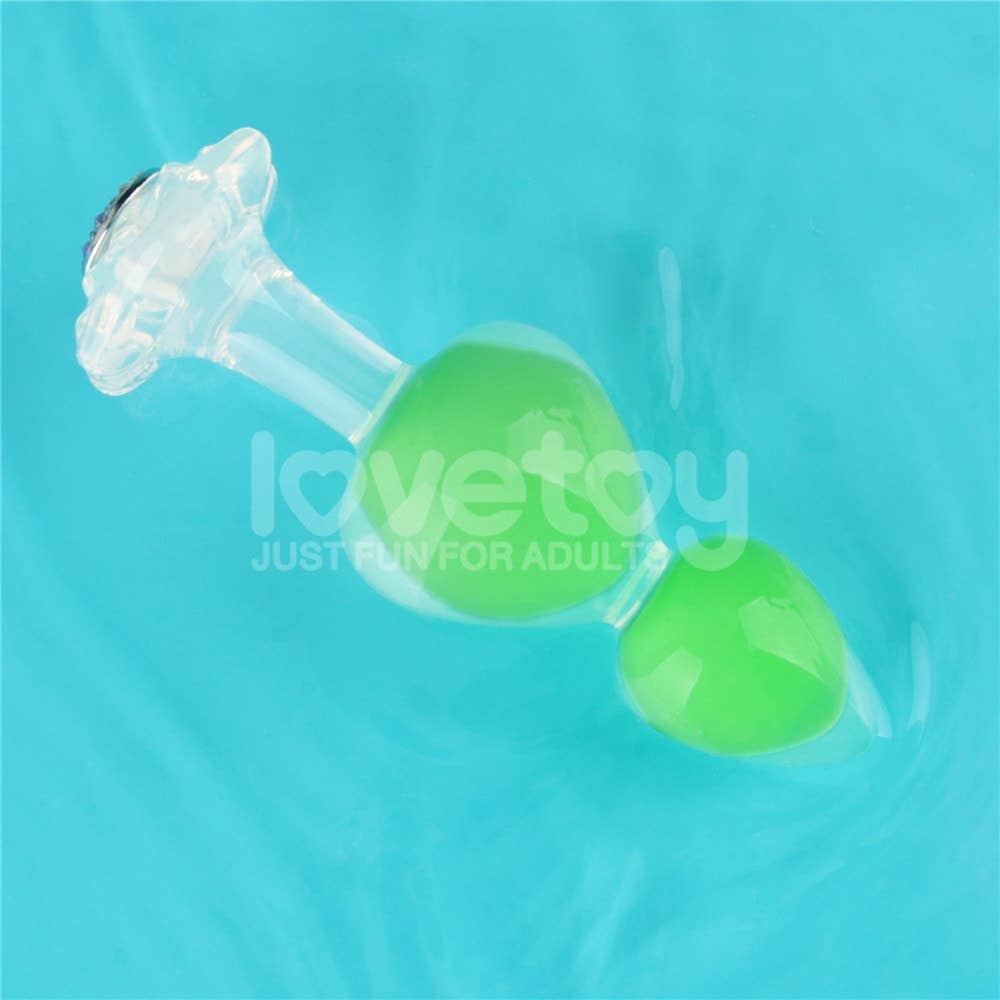 Gemoria Silicone Butt Plug (Glow-In-The-Dark)