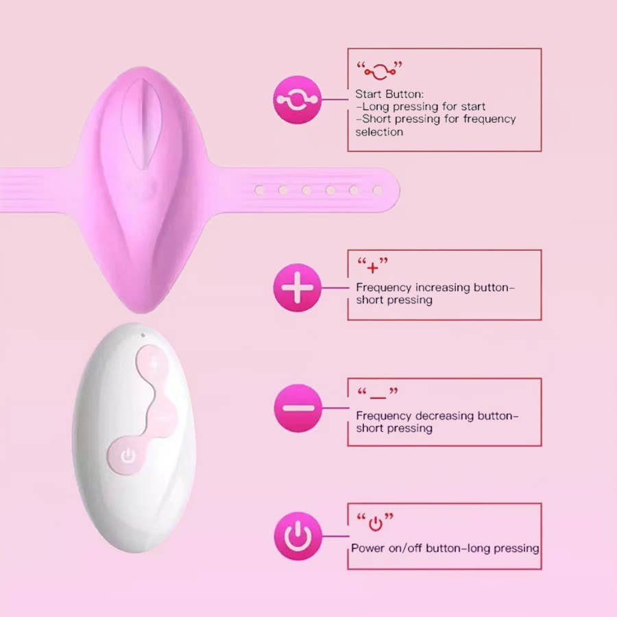 10-frequency wearable vibrator