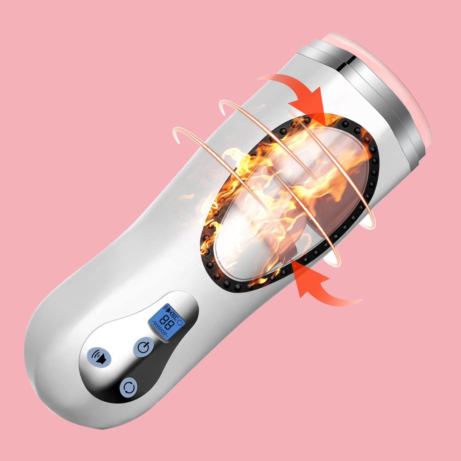 360° high-speed rotating strong sucking male masturbator