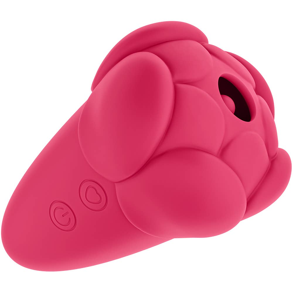 Flicker Rechargeable Vibrator-Rose Red