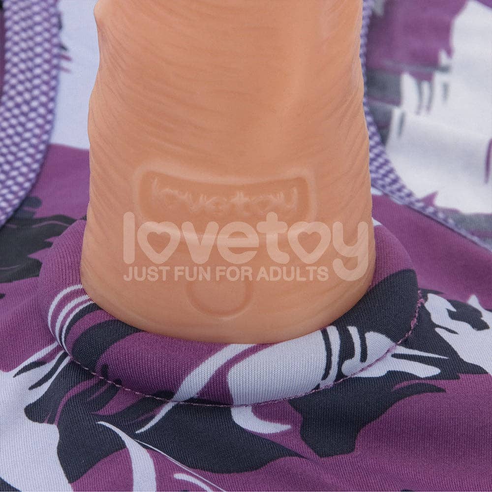 Purple Unisex Strap on Harness