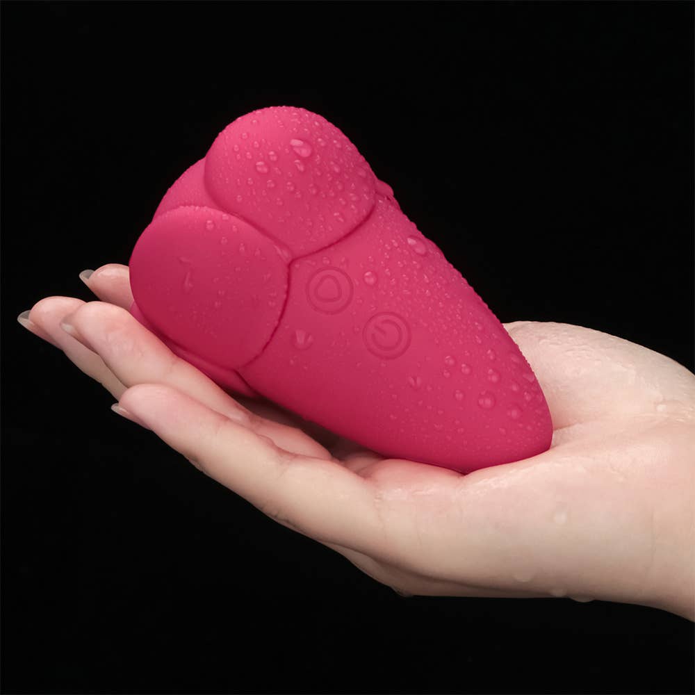Flicker Rechargeable Vibrator-Rose Red